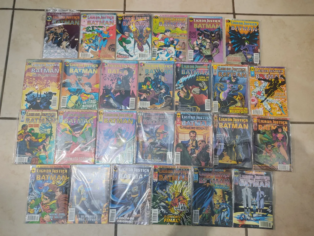 Coleções formatinhos - Batman, Shazam, Melhores do Mundo (Abril)