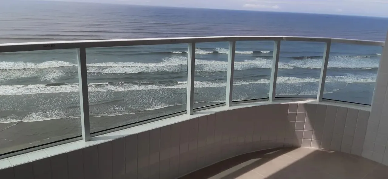Apartamento com vista panorâmica para o mar à venda - Vila Dianópolis - Mongaguá - SP