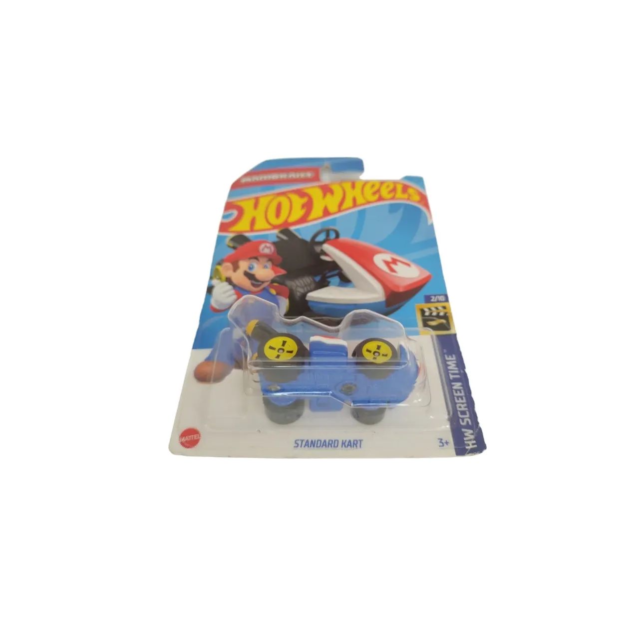 Hot-Wheels Mario Kart Mattel - 1/64 vermelho e branco  - Foto 5