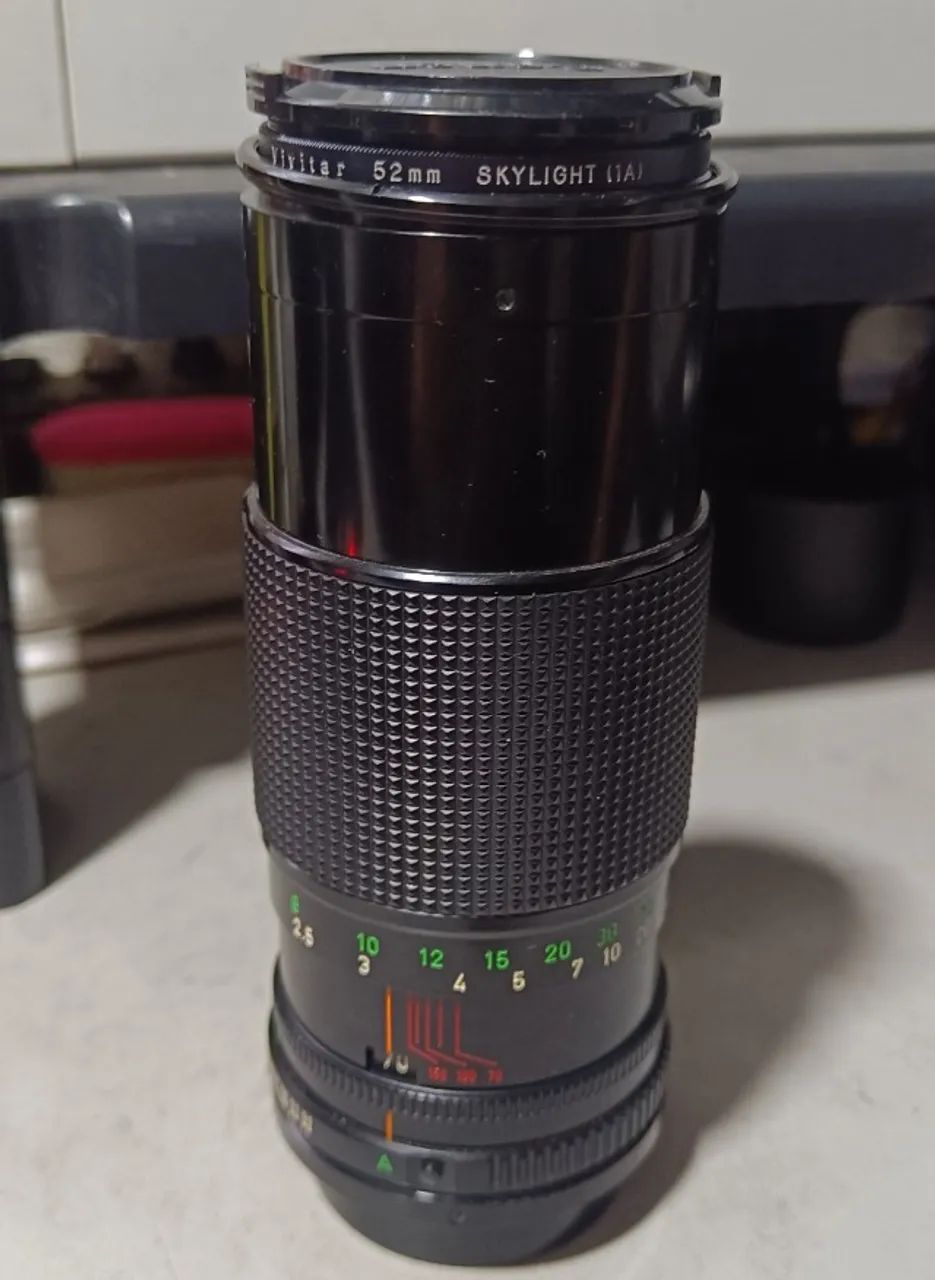 Lente De Zoom Canon Lens Fd 70 150mm F 4.5 Ótmo Estado - Foto 3