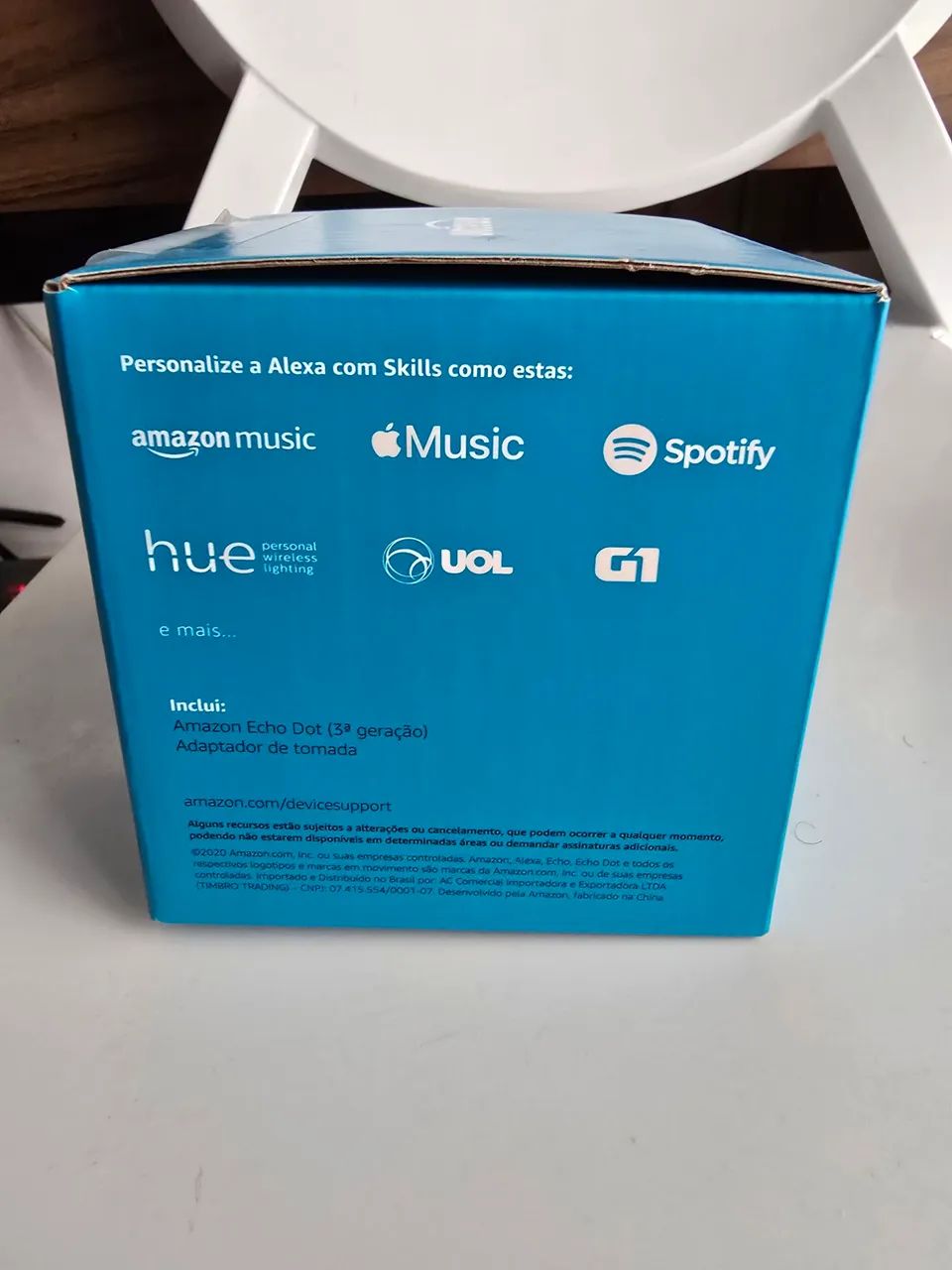 ECHO DOT 3° GERAÇÃO ALEXA NOVA
https://www.olx.com.br
"echo dot 3" - Casa Inteligente n64418737035395121