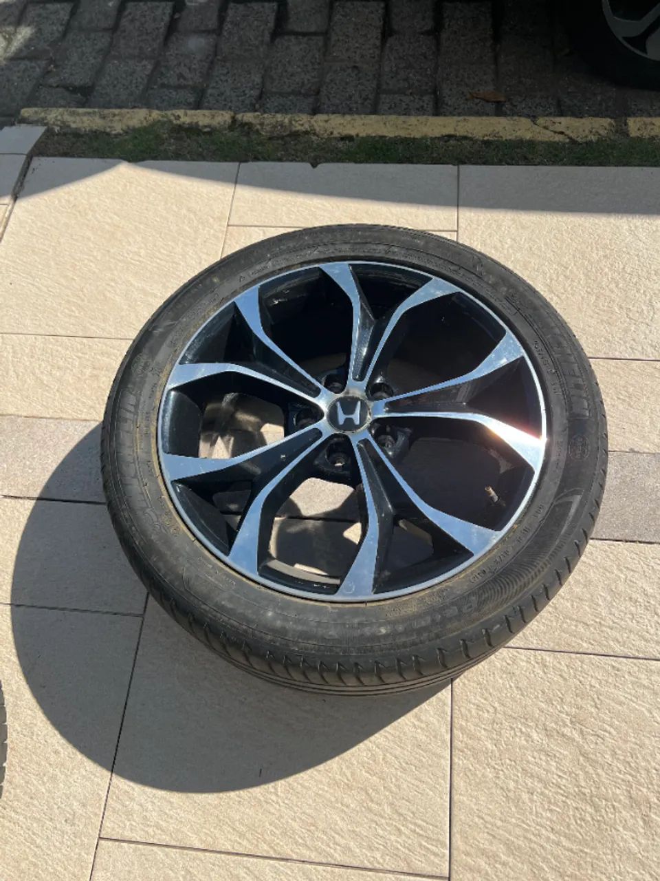 Jogo de Rodas Honda Aro 18 KRMAI R29 + Pneus Michelin  - Foto 4