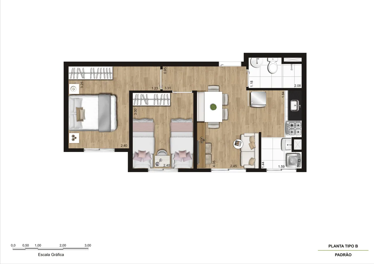 Apartamento à venda no Condomínio KZ Infinity Diadema em Canhema em Diadema - SP