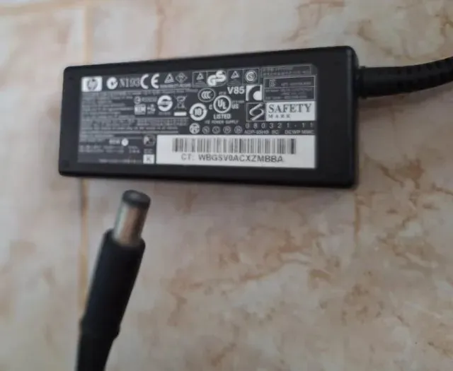 Carregador Fonte Original HP tipo Bocão, em ótimo estado!
