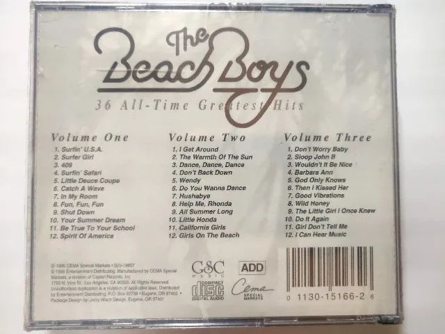 CD The Beach Boys - Triplo - 36 All-Time Greatest Hits - Foto 2