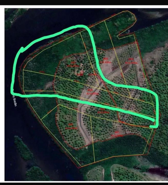 Grande Área à beira da lagoa para aluguel e venda tem 70000m2 em Massagueira - Marechal De - Foto 2