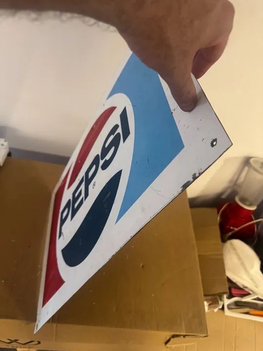 Placa antiga Kaiser e Placa antiga Pepsi - Foto 3