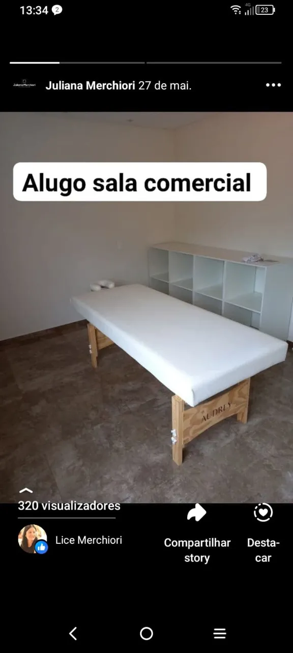 Aluguel de sala comercial
