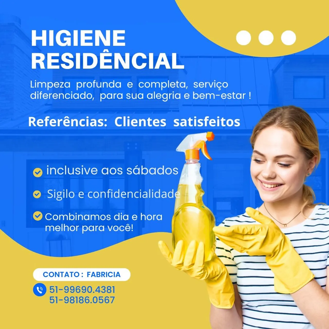 Limpeza personalizada /diarista personalizada