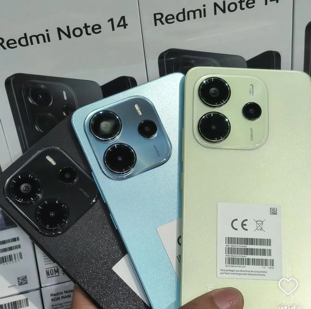 Redmi Note 14 256Gb 08Gb RAM Novo Lacrado Global