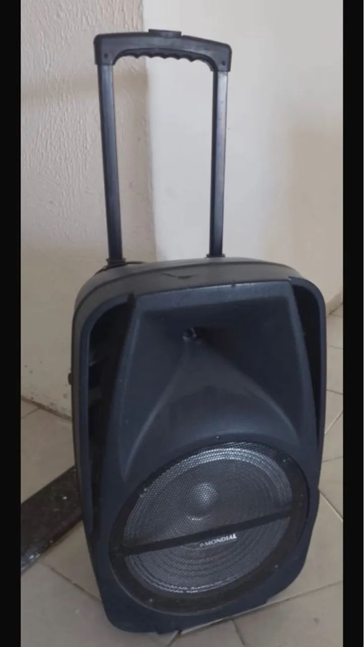 Caixa de som Funcionando 