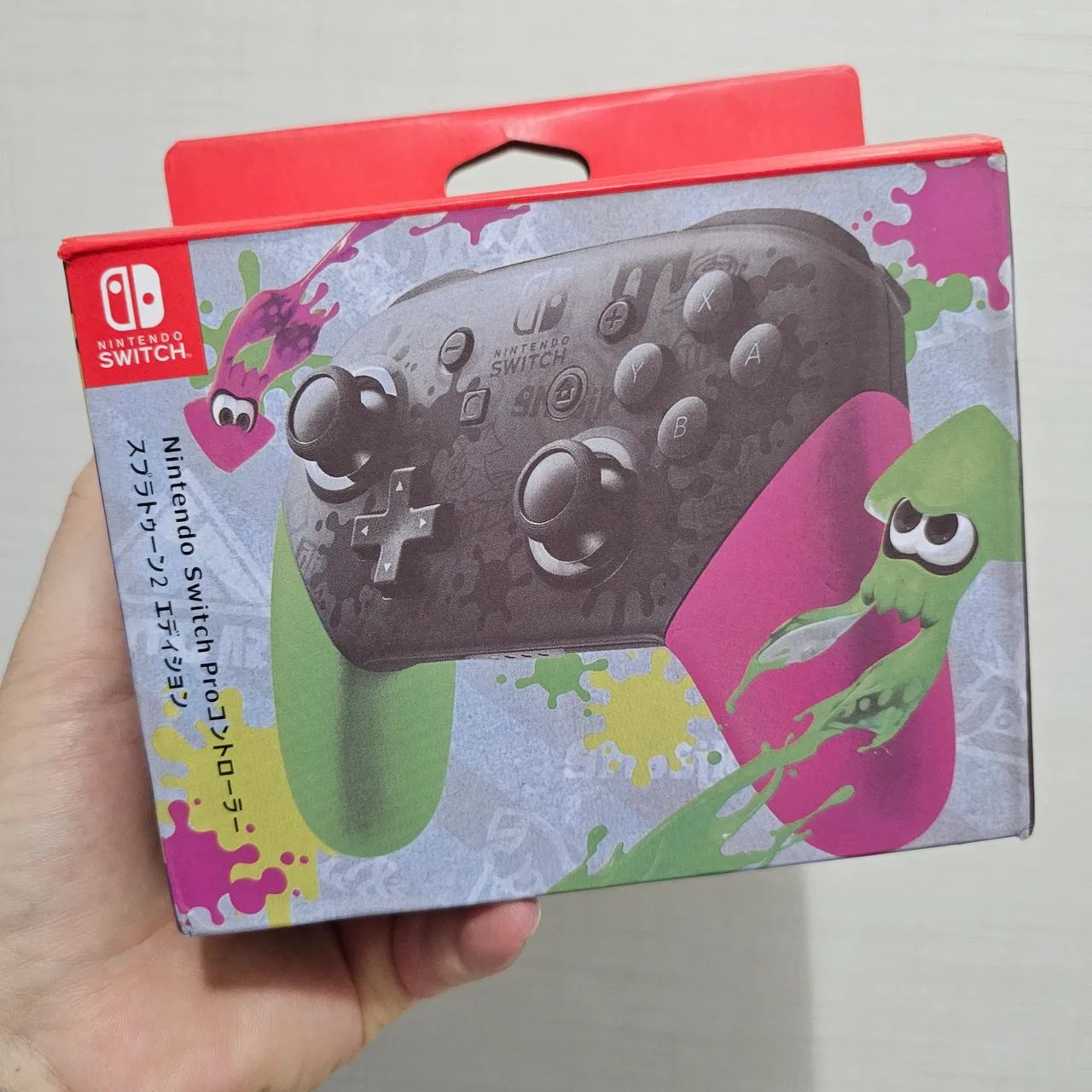 Controle Pro Nintendo Switch Splatoon 2 Edition