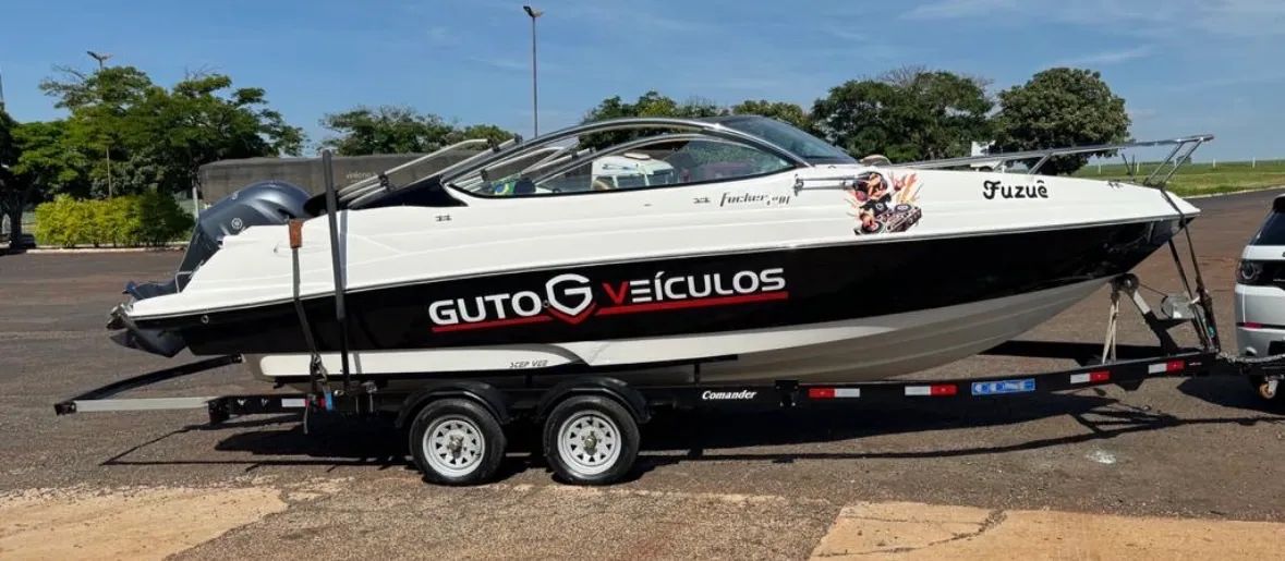 LANCHA FOCKER 240 ANO 2018 SÓ ÁGUA DOCE ( 100% ORIGINAL ) 