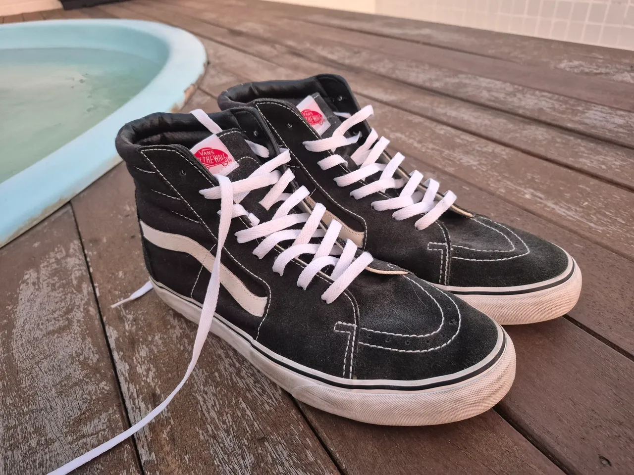 Tênis Vans Sk8-Hi Preto - Novo!