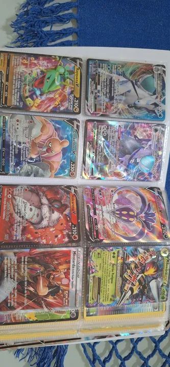 Album de cartas pokémon com mais de 20 ultra raras - Foto 2