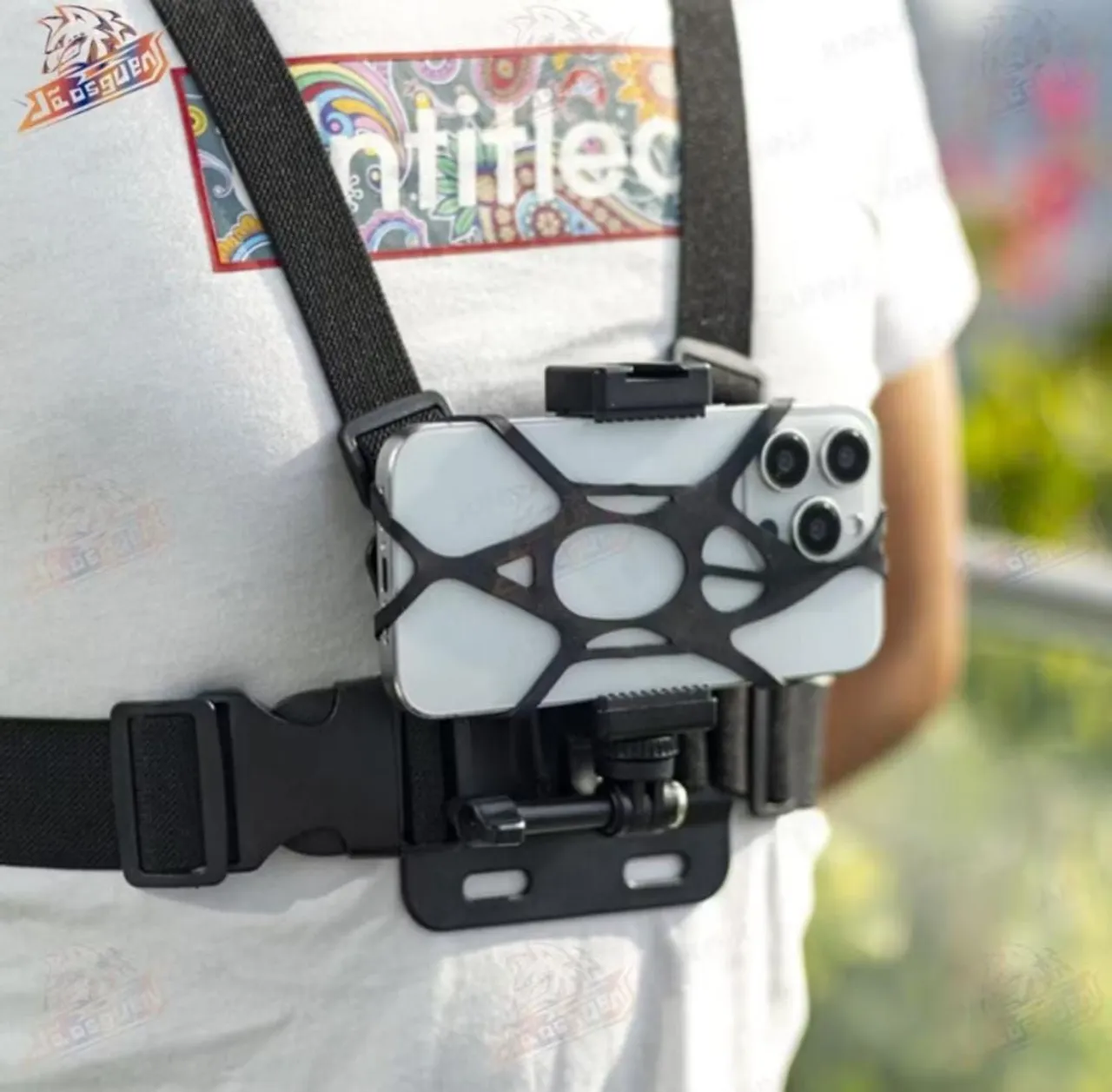 Suporte para Câmera de Ação e Celular para Aventuras
