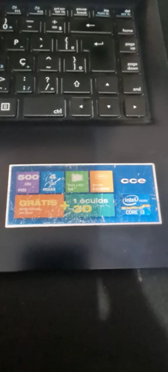 NOTEBOOK CCE i3 DE 3°GERAÇÃO HD DE 500GB MEMÓRIA RAM 4GB SÓ 599$ - Foto 4