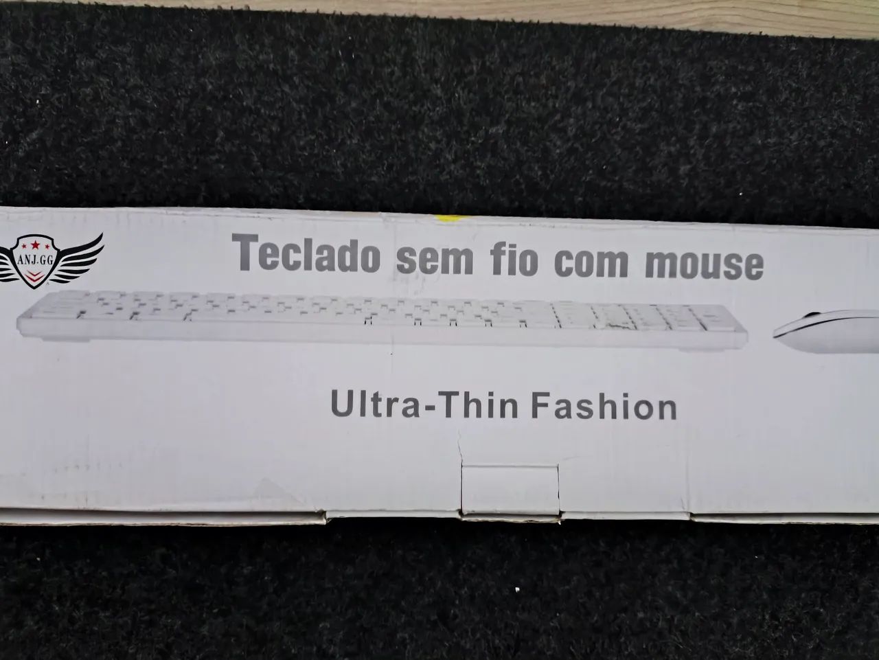 Kit Teclado e Mouse Sem Fio - Foto 2