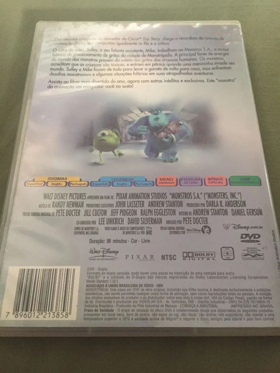 DVD Duplo Monstros S.A.  - Foto 2