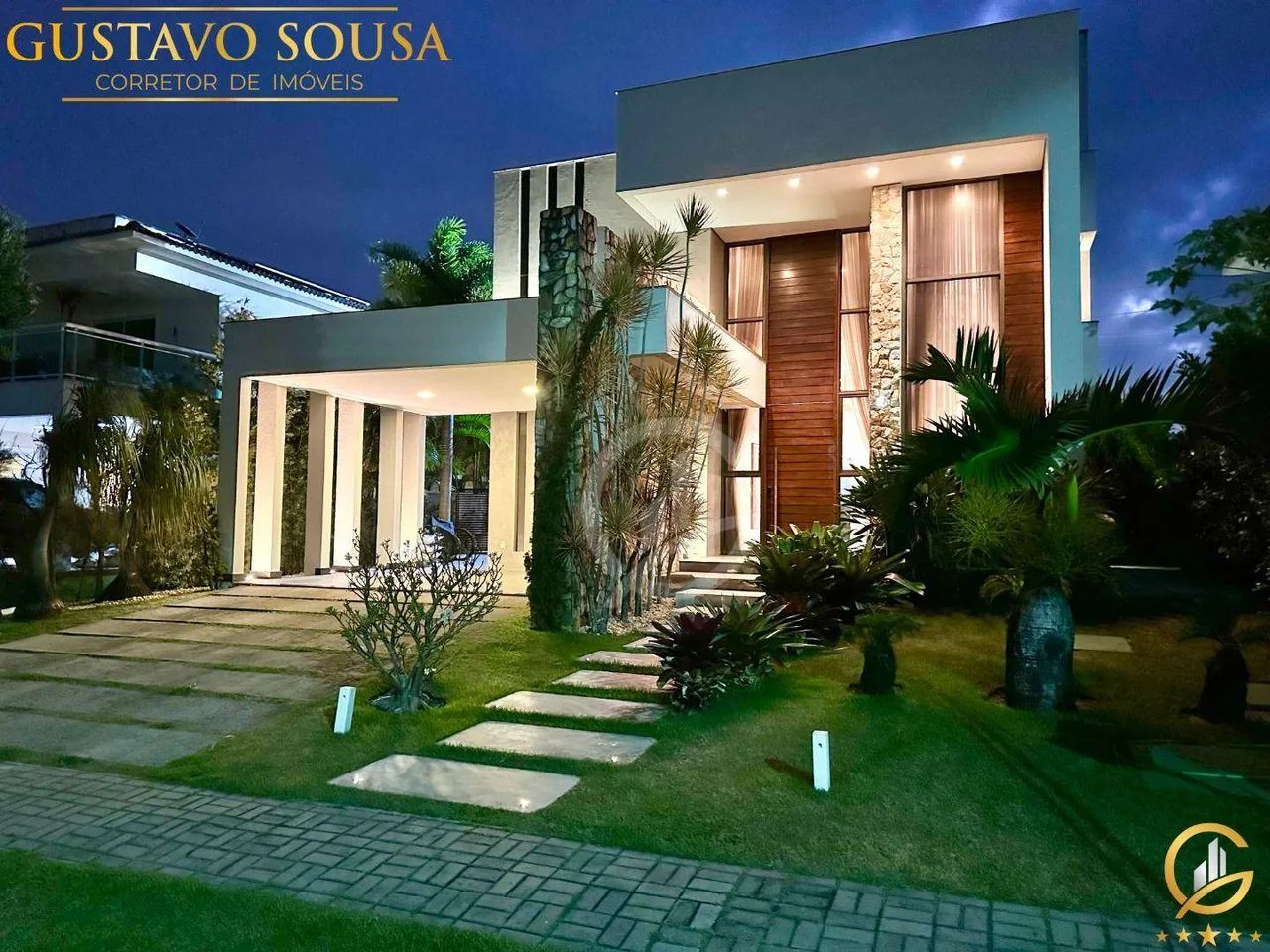 Porteira Fechada, móveis assinados, Design exclusivo, 05 Suítes e muito mais que essa resi - Foto 2