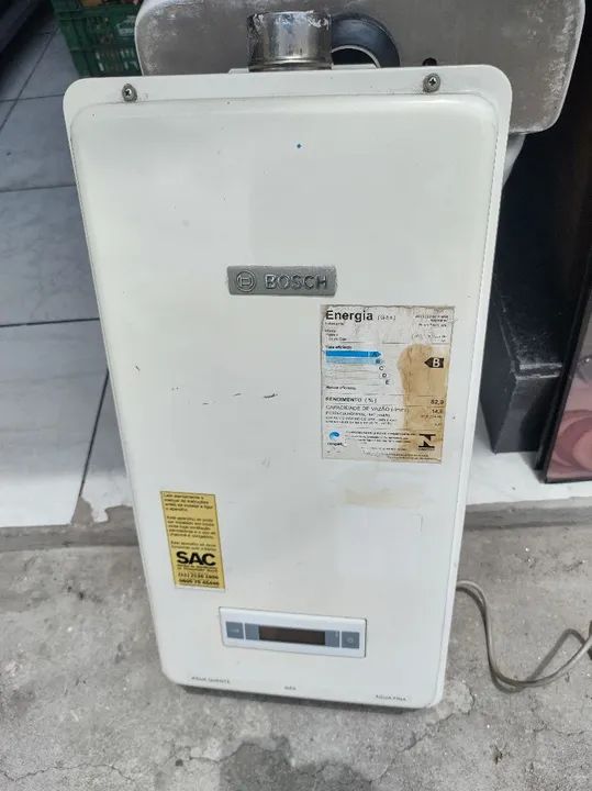 Aquecedor de Água a gás Bosch 15 l/min Modelo GWH 300 Plus GLP - Foto 6
