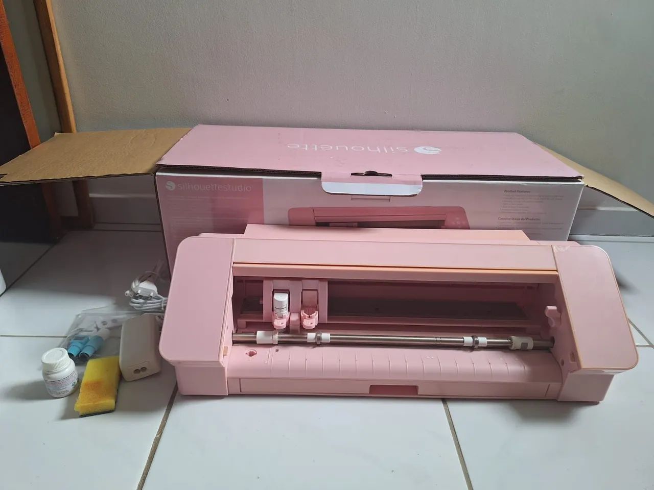 Máquina de Corte Silhouette Cameo 3 Rosa - Foto 4