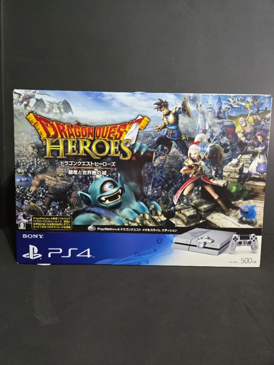 PS4 Edição Dragon Quest Metal Slime - Raro - Original Japão - 2