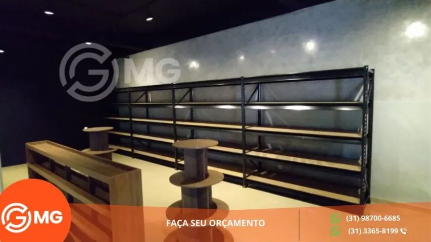Prateleira Mini Porta Pallet Estante para Estoque - Foto 4
