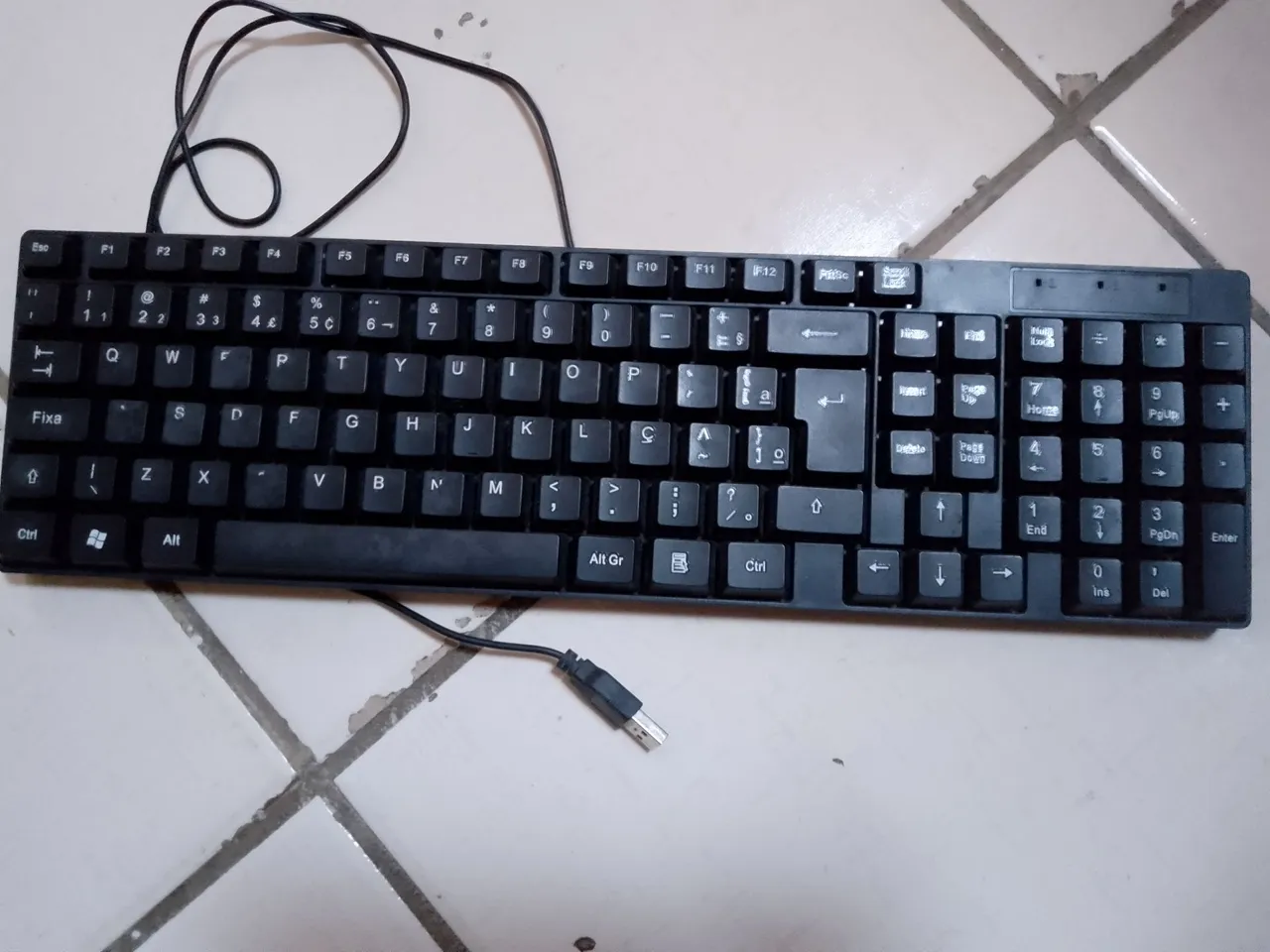 Teclado USB Preto
