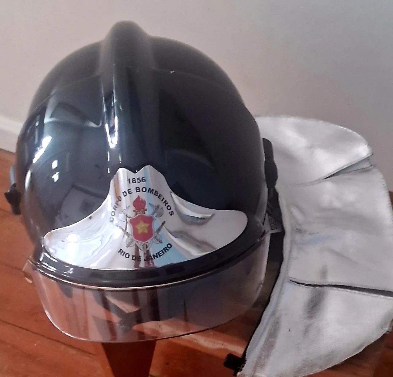 CAPACETE MAS F1XT PRETO A PROVA DE FOGO. - Foto 6