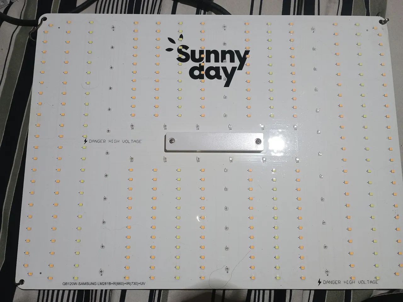 Painel led grow Quantum Samsung lm281b 120w Dimmer cultivo Full ...
