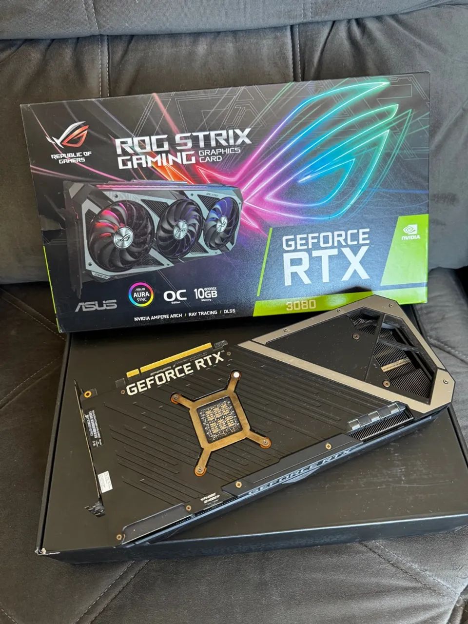 RTX 3080 ROG STRIX 10GB  - Foto 3