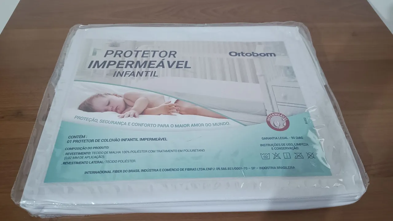 Protetor Impermeável para Berço Infantil Ortobom