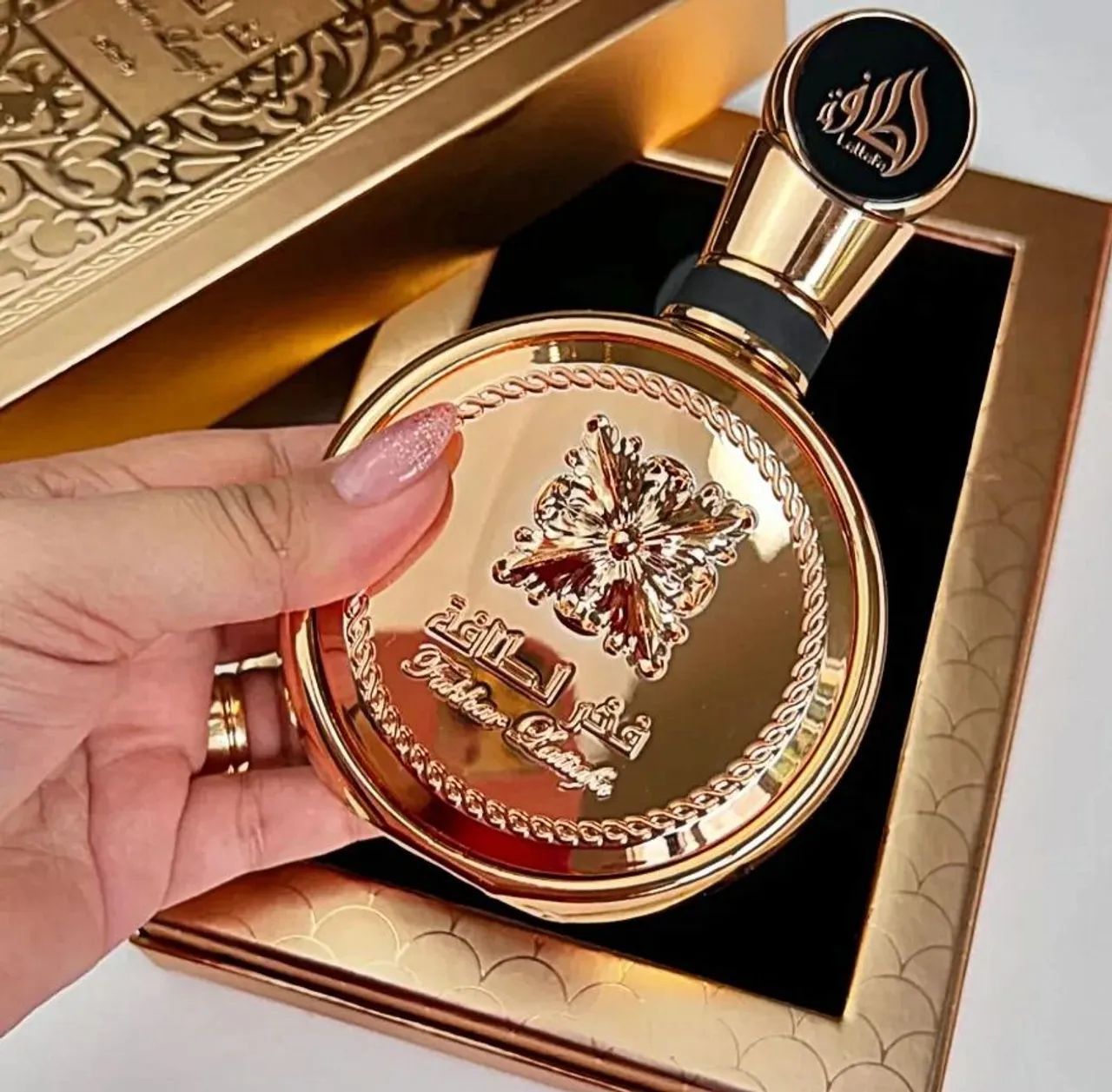 Perfume Arabe Lattafa Fakhar Gold Lattafa - 100ml - Foto 3