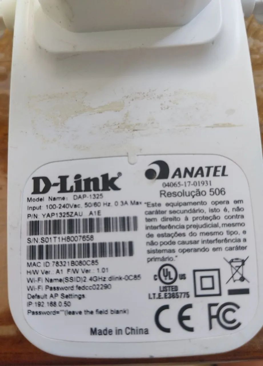 Repetidor de Sinal Wi-Fi D-Link DAP-1325 - Foto 2