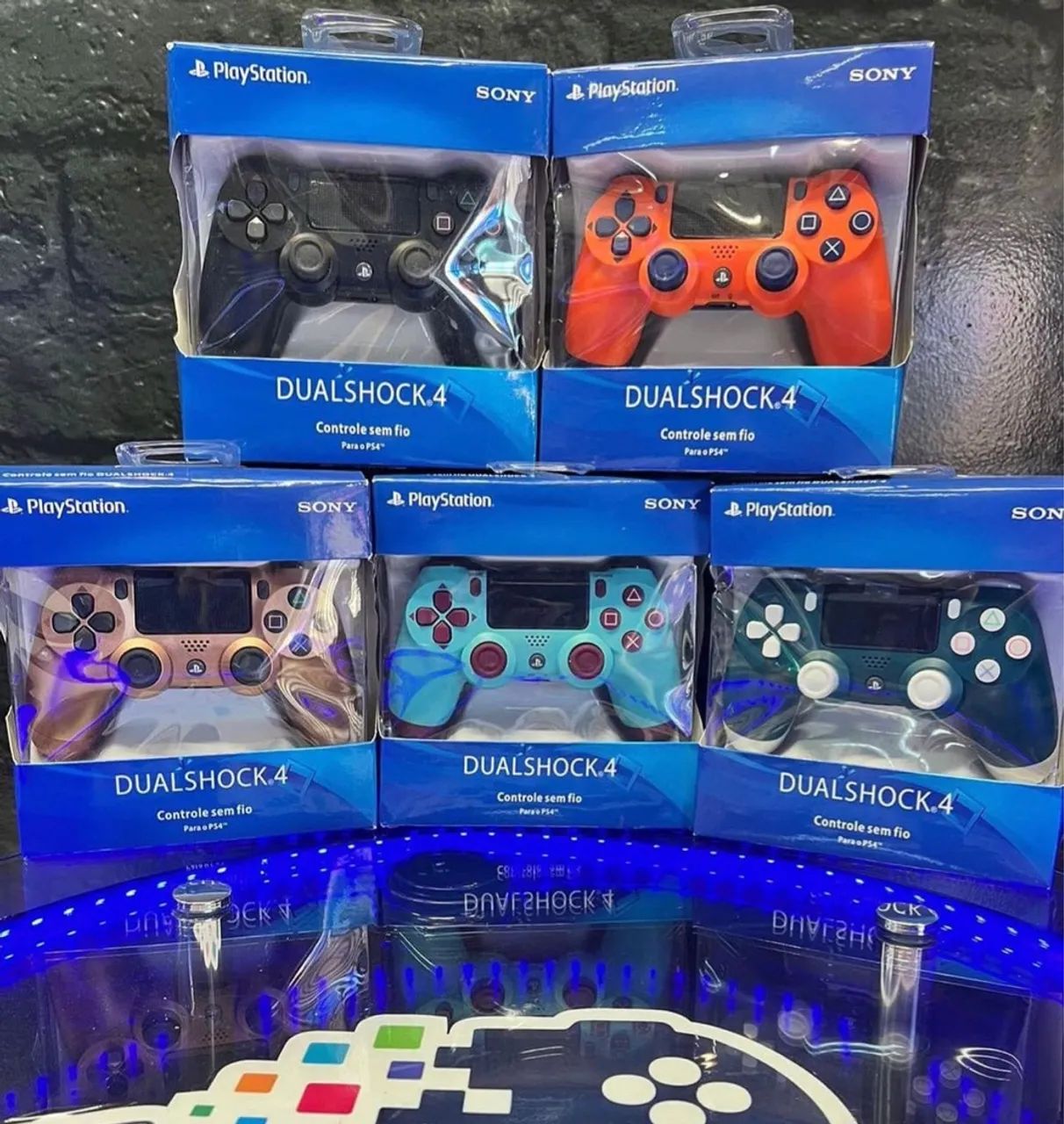 Controle Ps4 Sony PC TV Notebook Com Cabo USB