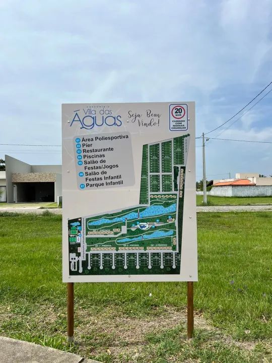 Lote no Villa das Águas frente norte. . - Foto 3