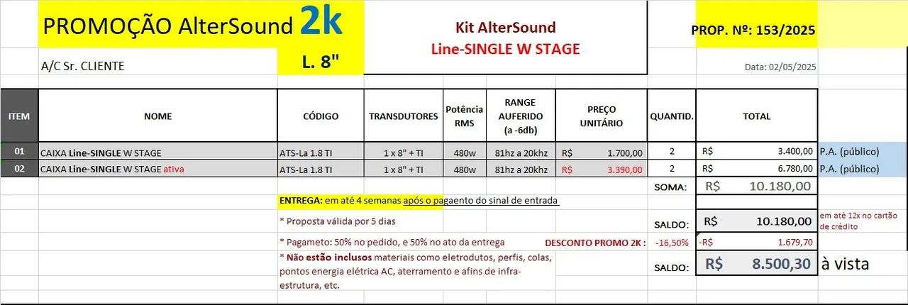 Caixas de Som LINE ARRAY - Foto 5