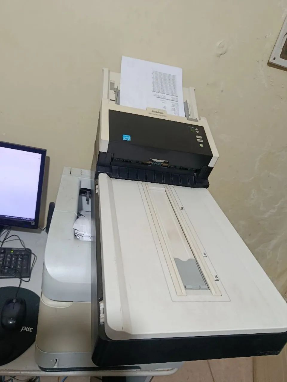 Scanner avision Ad 250f completo com cabo e fonte funcionando perfeitamente  - Foto 4