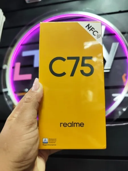 Realme C75 8 Ram 256 GB NFC A Prova D'agua 1 ano de garantia Lacrado Global