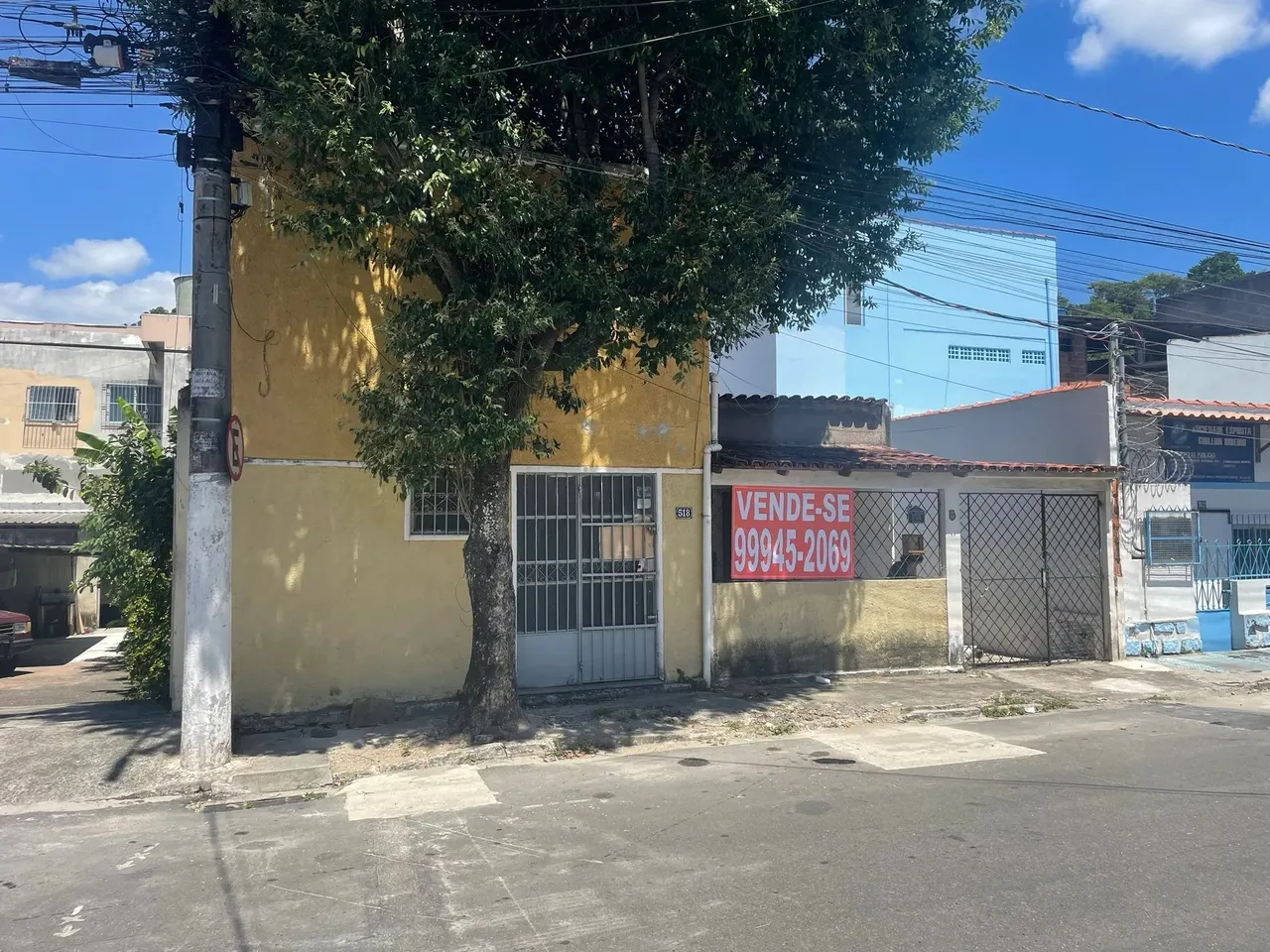 Terreno com casa proximo a chocolate garoto