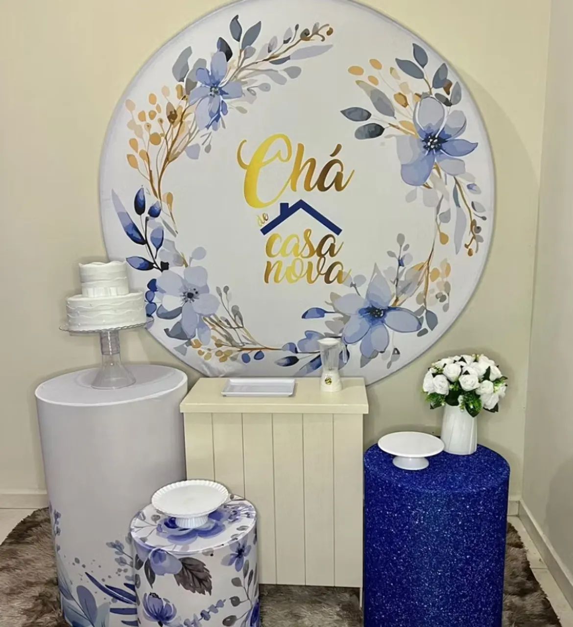 Aluguel de mesas temáticas para Aniversários, Chá revelação, Chá de lingerie