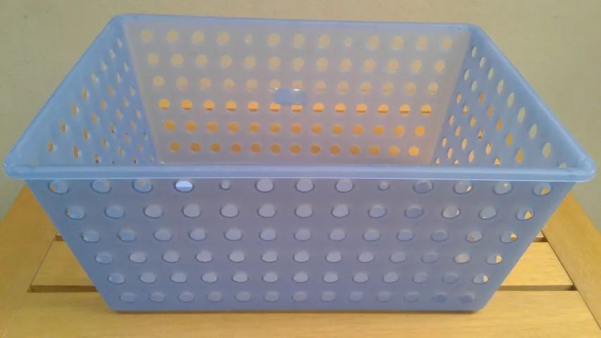 Cesta Organizadora Retangular Maxi 16,6x38,2cm  - Coza