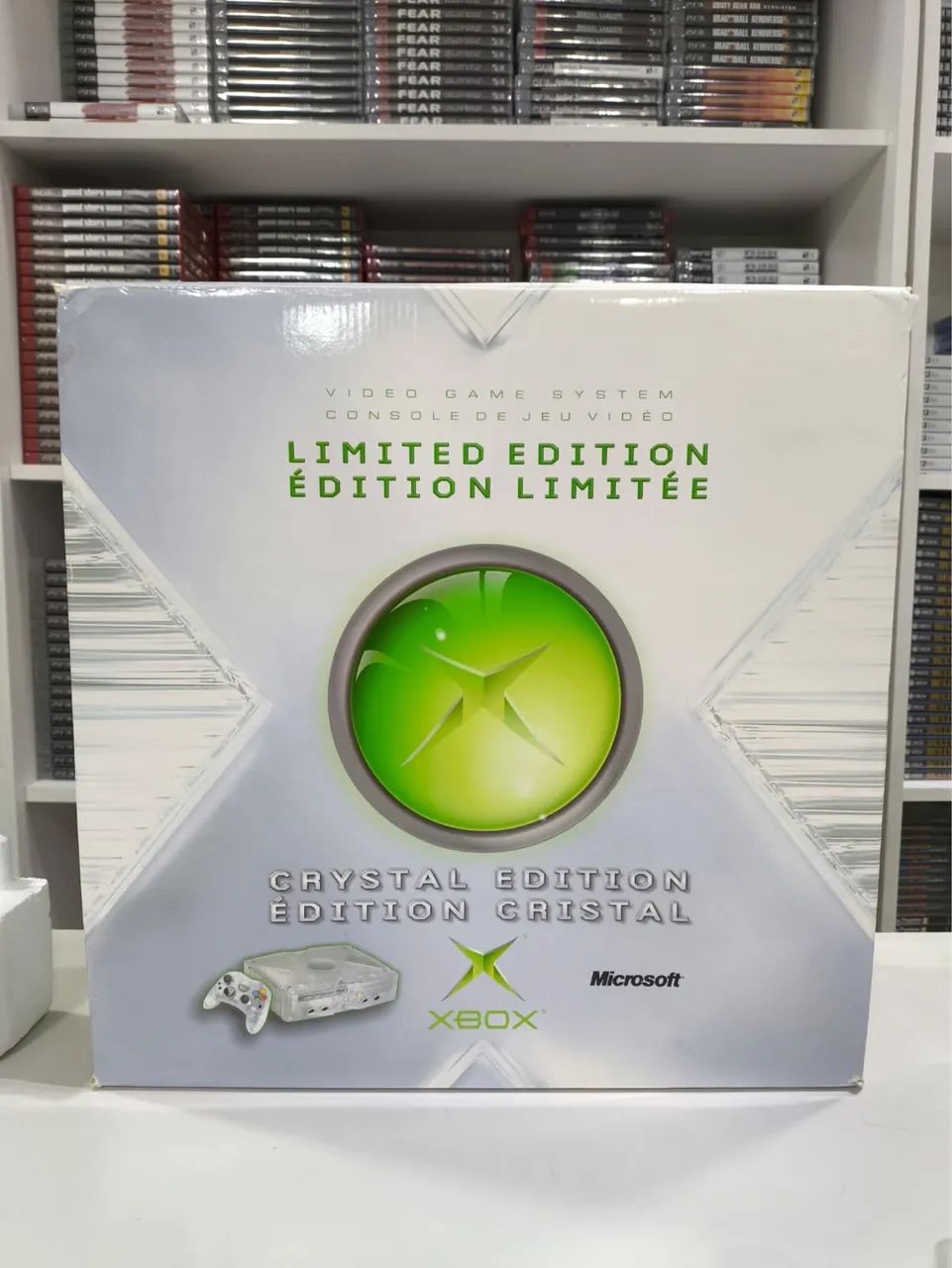 Xbox Clássico Cristal Edição Limitada Colecionador - Foto 3