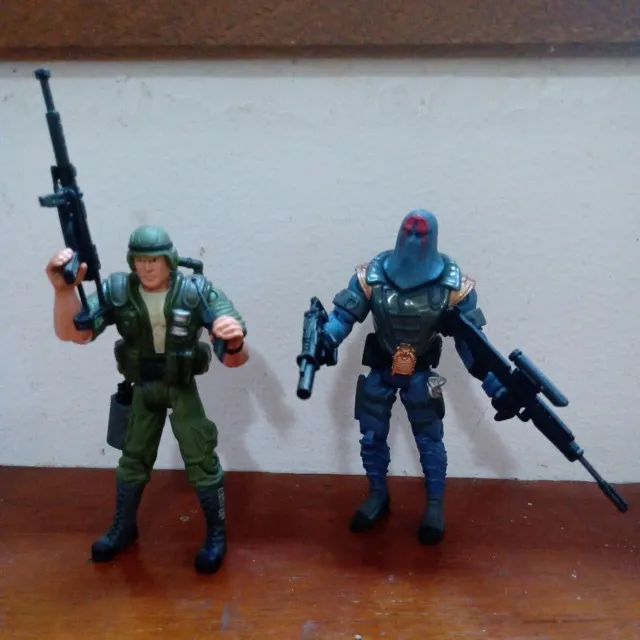 ? Mega Lote - 6 Pares G.I. Joe vs. Cobra (2001) - Completo e Raro! ? - Foto 5