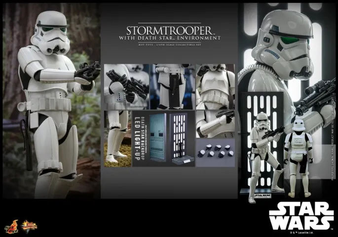Figura Star Wars - Stormtrooper ROTJ 1/6 (Semi Novo) Hot Toys