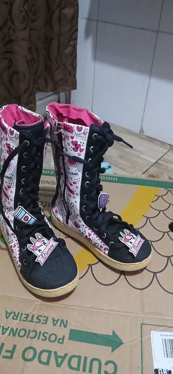 Tenis Cano ALTO PAMPILI tamanho 29