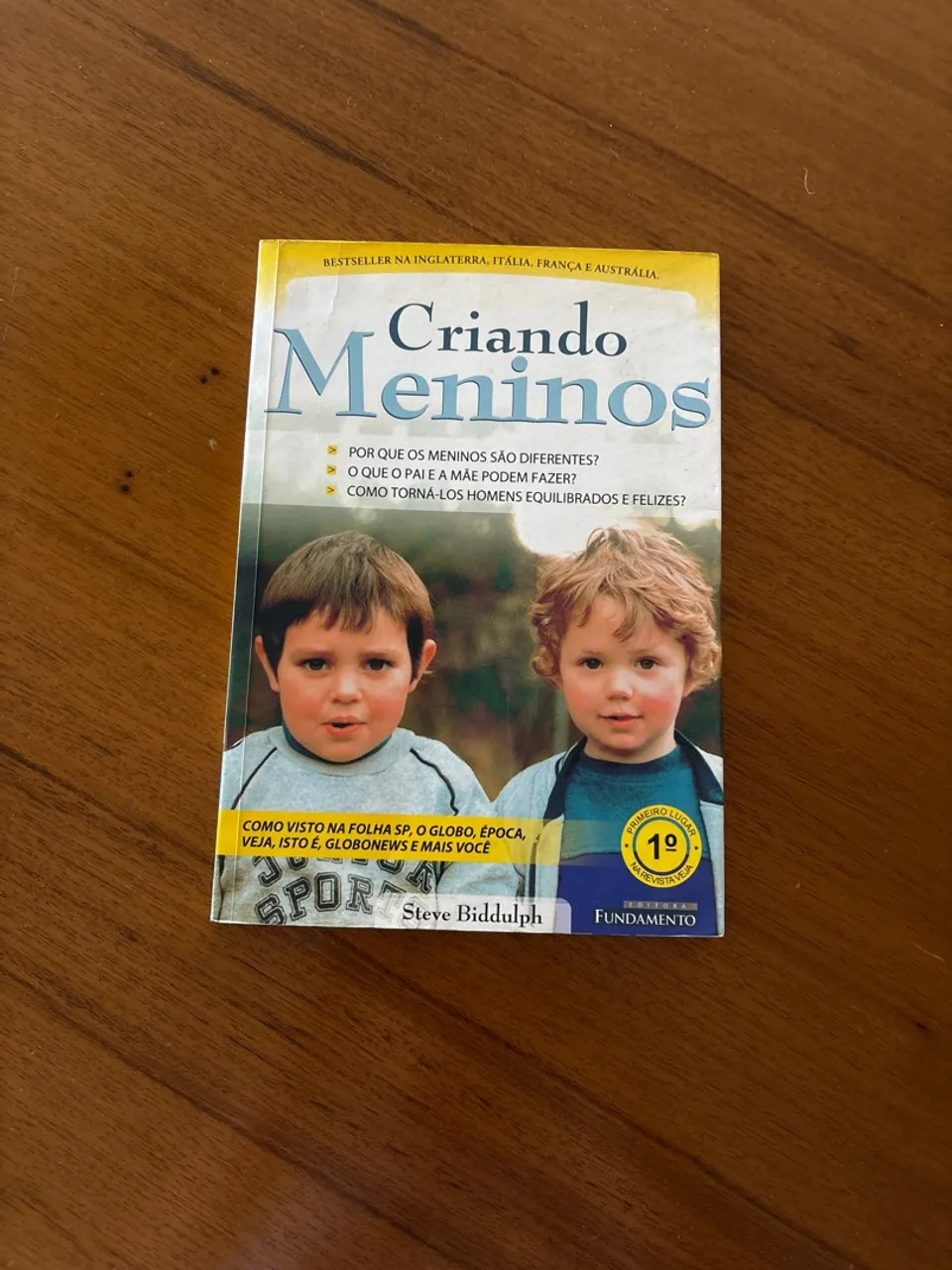 Livro Criando Meninos - Steve Biddulph