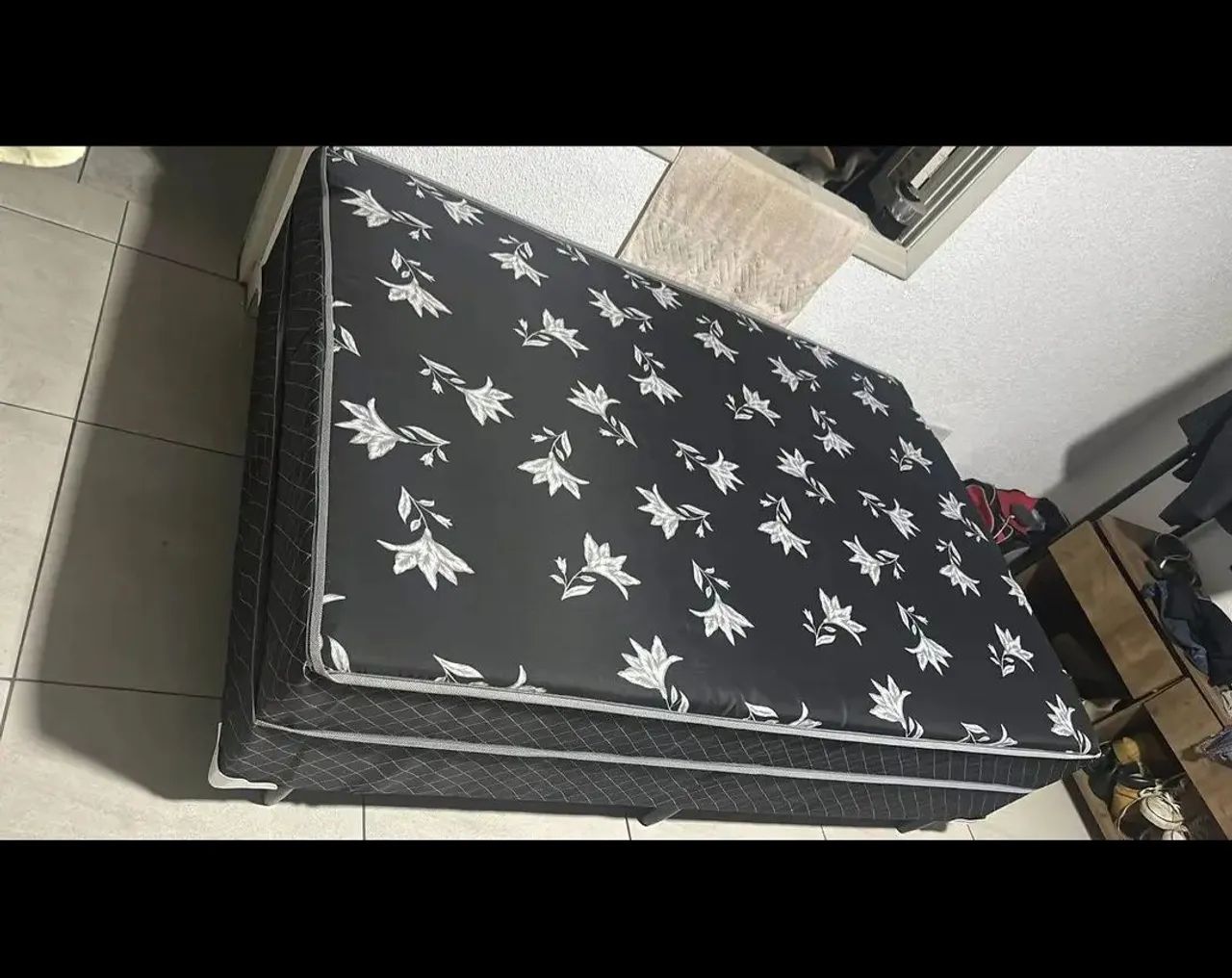 Cama Box de Casal com Desenho Flora FRETE GRÁTIS l - Foto 2