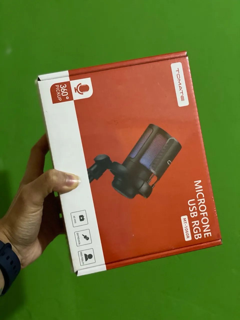 Microfone para Gravação de Áudio Profissional - Foto 2